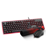 Gaming Membrane Keyboard mouse set