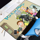 Large Mouse Pad Rick and Morty Locking-Edge Big Desk Pad