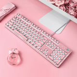 Gaming Keyboard Metal Backlit Retro Punk