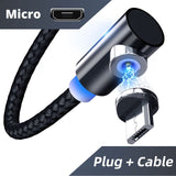 GUUGEI Magnetic Cable Micro USB Type C Adapter