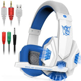 LED Lights Gaming Headset